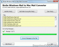 Export Windows Live Mail to Mac screenshot